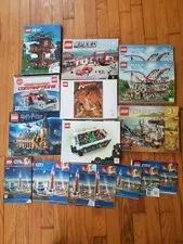 Lego Creator 3 In 1 Books - Lego Manuals Paperwork Lot