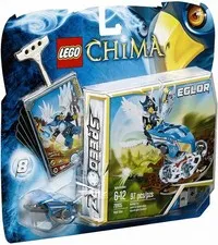 Lego Legends of Chima EGLOR Nest Dive Building Set 70105 97 Pieces Speedorz New