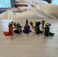 LEGO NINJAGO all 4 serpentine generals plus pythor. Near perfect condition