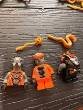 LEGO Ninjago Snike, Bytar, and Chokun combo minifigures njo0063/njo0062/njo0056