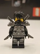 NEW Ninjago Cole Rebooted Stone Armor Custom Lego Minifigure w dual blades