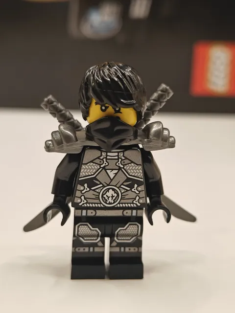 NEW Ninjago Cole Rebooted Stone Armor Custom Lego Minifigure w dual blades