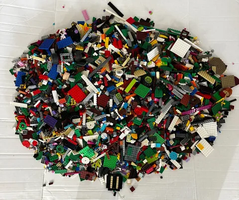 Lego Bulk Lot of 22 Lbs Mixed Building Bricks Blocks Parts Pieces