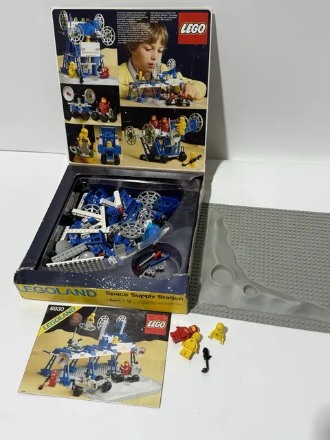 LEGO Space Supply Station” (#6930) - Incomplete With Instructions and Box