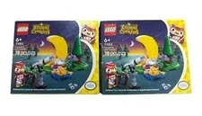 Lot of 2 LEGO Animal Crossing 77053 Stargazing with Celeste 78pc New Sealed