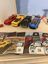 LEGO Speed Champions lot complete with minifigs