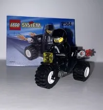 LEGO Town/City: Biker Bob 2584 3-Wheeler Trike [w Instructions] Vintage 1998