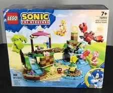 LEGO Sonic AMY'S ANIMAL RESCUE ISLAND 76992 Tails Crabmeat SEALED*Box Damage*New