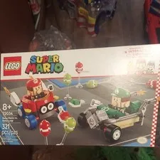 LEGO Super Mario Mario Kart 72034 Baby Mario vs Baby Luigi Interactive 321pcs