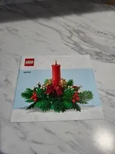 LEGO Christmas Candle Centerpiece 40743 Instruction Booklet Only