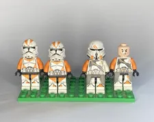 LEGO Star Wars Clone Trooper Minifigure Lot of 4 / 2014 212th Battle Pack