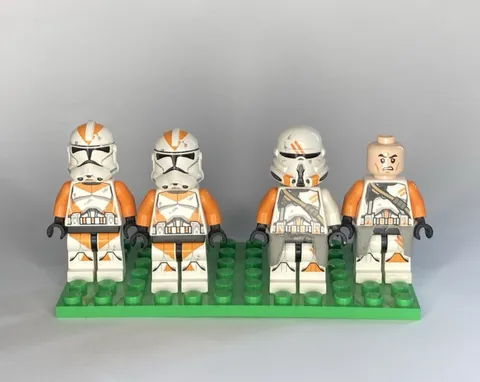 LEGO Star Wars Clone Trooper Minifigure Lot of 4 / 2014 212th Battle Pack