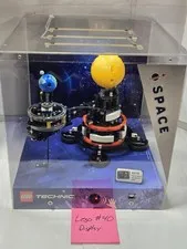 LEGO Technic 42179 Planet Earth Moon Space Lighted Display Case Clear Acrylic