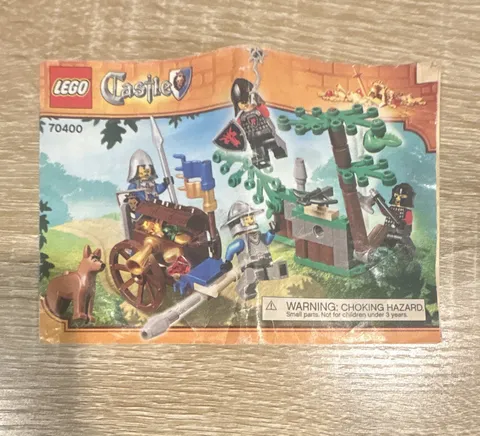 LEGO Castle Forest Ambush 70400 Instruction Manual Booklet w/ WIN Insert 2013