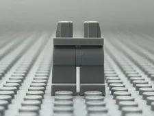NEW Lego Minifig Plain Light Bluish GRAY LEGS - Minifigure Blank Body Lower