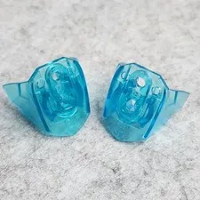 LEGO 90641 Armor Size 3 Hero Factory Trans Light Blue x2 Genuine