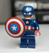 Lego Captain America Minifigure 76168 sh0686 Marvel Super Heroes Shield