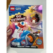 Activity Book with Minifigure Lego City: Go Extreme! Paperback book