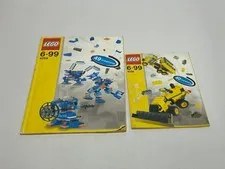 2003 LEGO Designer Set 6-99 Instruction Manual 4099 + 4096 Ideas 49 Creations