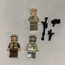 LEGO Rebel Trooper Private Kappehl Minifigure Star Wars Hoth sw0803 Army Lot