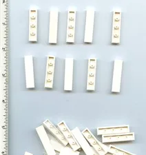 LEGO x 19 White Tile 1 x 4 NEW bulk lot 2431