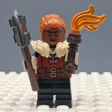Lego Dwarf Barbarian Dungeons & Dragons Minifigure coldnd01