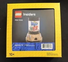 LEGO 6605179 2025 Insiders Fish Tank New Limited Edition Exclusive