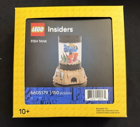 LEGO 6605179 2025 Insiders Fish Tank New Limited Edition Exclusive