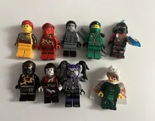 LEGO NINJAGO Minifigure Lot - Ninja Figures, Pythor, Ages 5+
