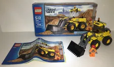 2009 Lego City Construction 7630 Front-End Loader Complete Box + Instructions