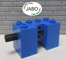 (A10/3/5) LEGO 2426c01 Technic Rack Winch blue 6394