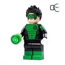 LEGO DC Comics Excelsior Custom The Torchbearer Green Kyle Rayner Minifigure