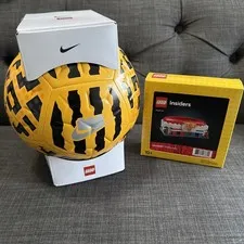 Nike x LEGO Collection Soccer Futball Size 5- FIFA World Cup Insiders Stadium 