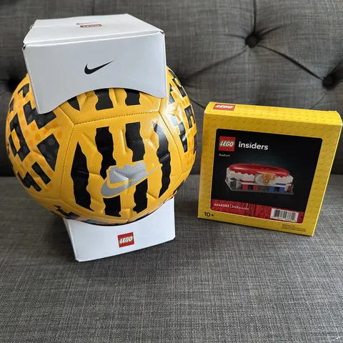 Nike x LEGO Collection Soccer Futball Size 5- FIFA World Cup Insiders Stadium 