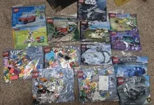 Lego VIP, Exclusive Poly Grab Bag Lot of 14 -ALL UNOPENED- NIB