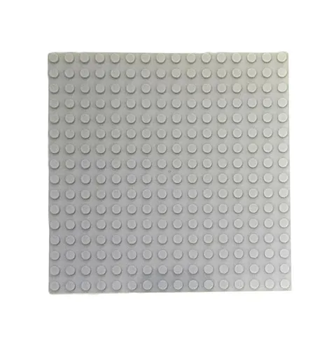 LEGO - 16 x 16 - BASE PLATE - LIGHT GREY - 91405 - City - Creator - Brand New