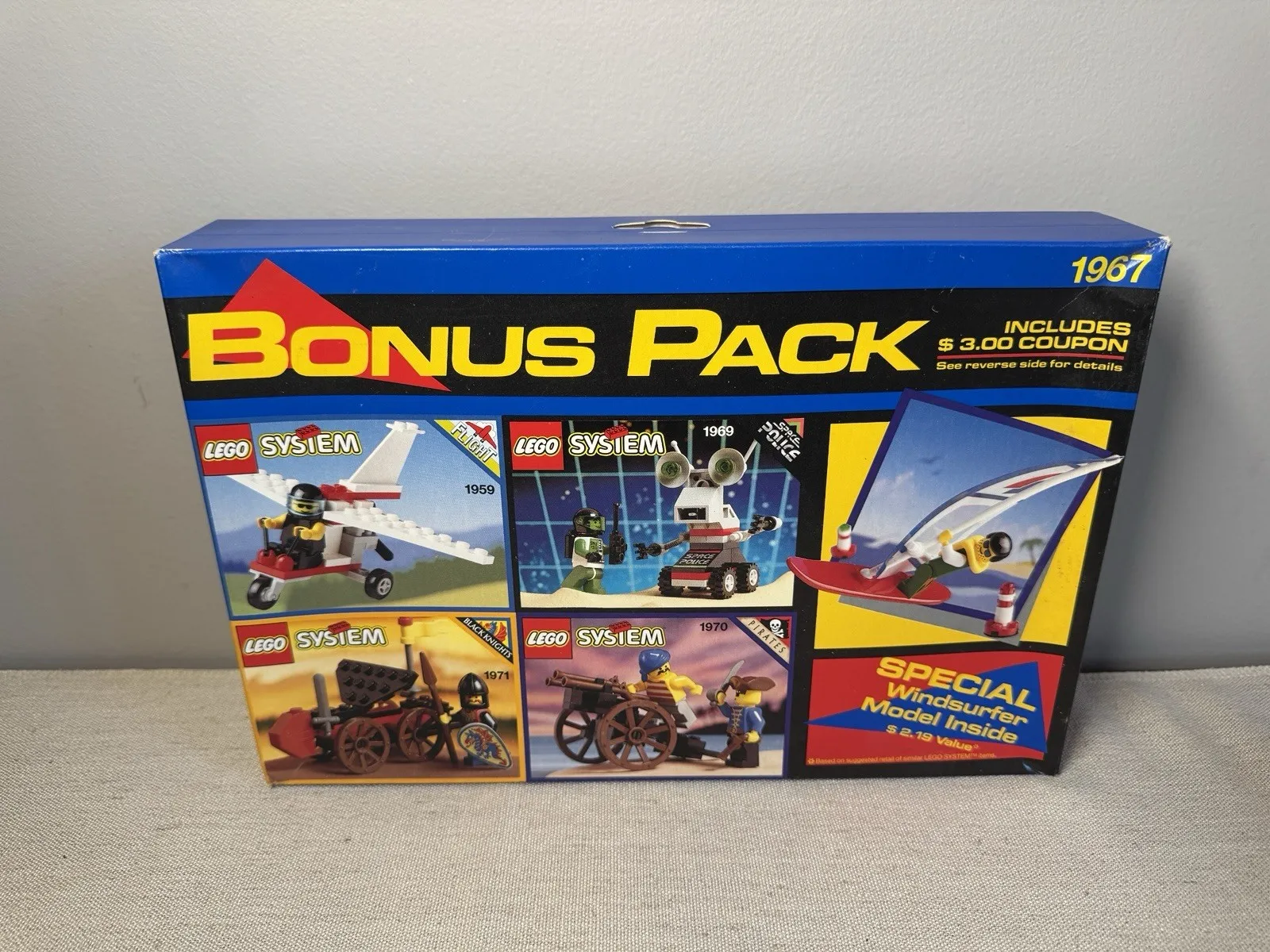 LEGO System 1967 Five Set Bonus Pack - 1959, 1969, 1971, 1970 BRAND NEW SEALED