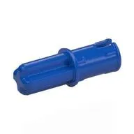 LEGO Part 43093 - Blue Technic Axle Pin with Friction Ridges Lengthwise