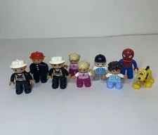Lego Duplo Random Figure Lot of 9