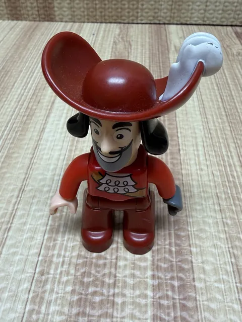 LEGO DUPLO JAKE & THE NEVERLAND PIRATE CAPTAIN HOOK Replacement 