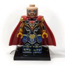 Custom Lego Thor Armored God of Thunder colorful Minifigures Love and Thunder
