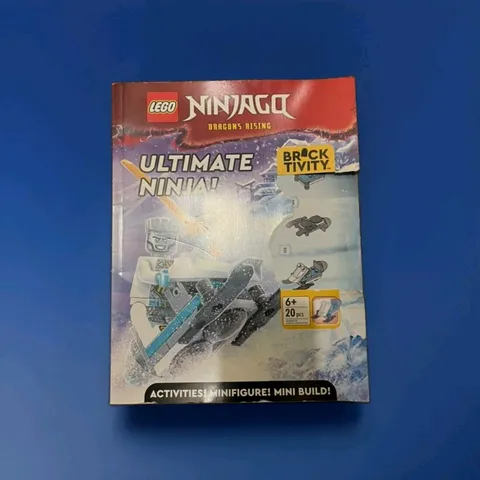 LEGO NINJAGO Ultimate Ninja Bricktivity Book 20 Pieces Mini Build 2025