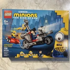 LEGO Minions The Rise of Gru Unstoppable Bike Chase 75549 - NISB