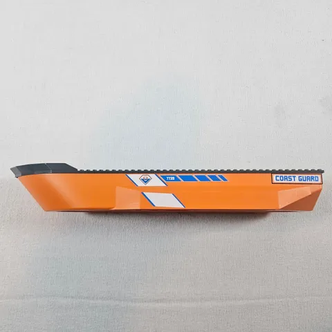 Lego City Coast Guard Patrol Boat Hull 7739 Orange Floating Base 57789c01