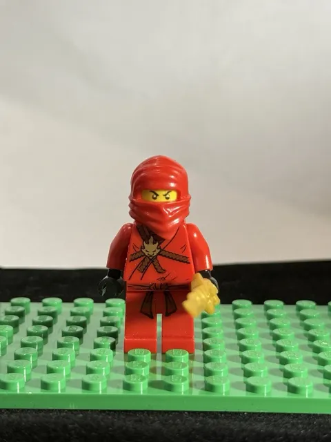 LEGO Ninjago - Golden Weapons - Super Rare Original - Kai Minifig - Excellent