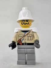 LEGO MINIFIGURES - LORD SAM SINISTER / BARON VON BARRON Adventurers adv039 3h