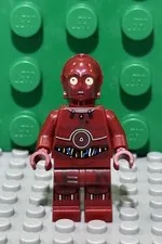 Lego Star Wars TC-4 Protocol Droid SW0546 Minifigure Red c-3po Retired