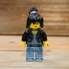 LEGO Ninjago Nya Minifigure njo0355 Leather Jacket and Jeans High School Outfit