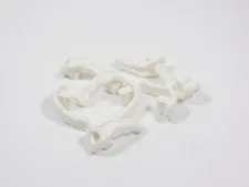 LEGO 8 White Mini Shooter w/ Shaft Weapon Minifig S3