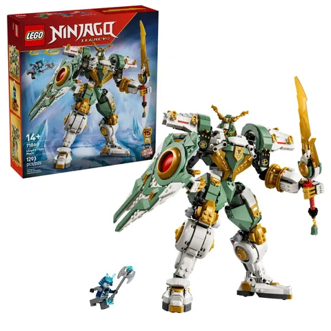 LEGO Ninjago Lloyd's Titan Mech 15th Anniversary Building Set, 1293 Pieces,